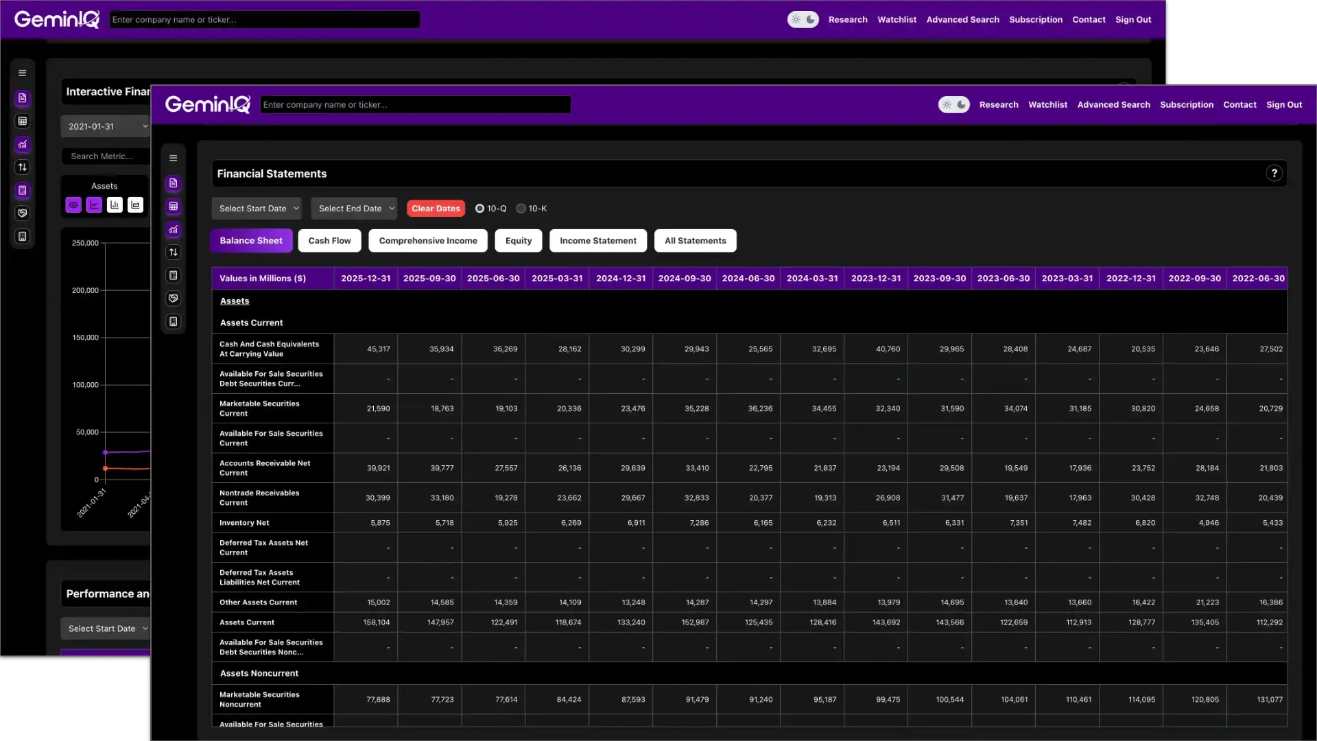 GeminIQ Competitor Comparison