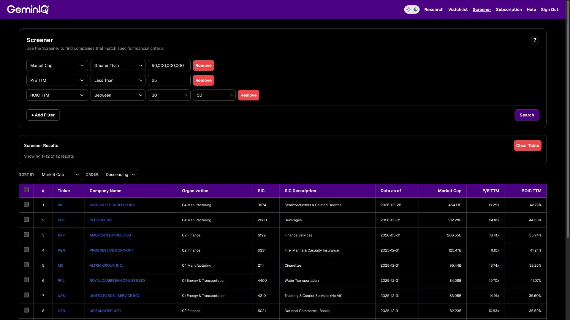 Stock Screener Image